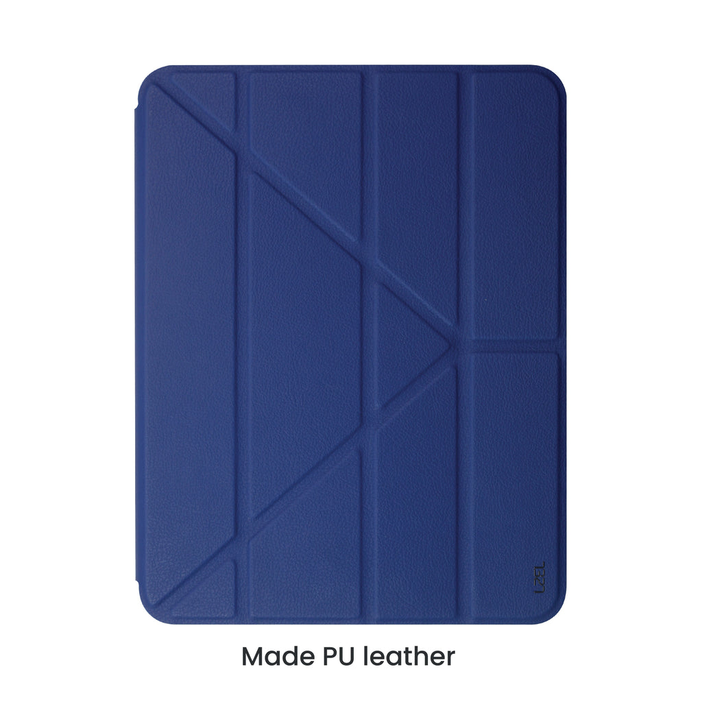 LZEL iPad 10.9" Leather Smart Imperium Folio Series Case | Blue