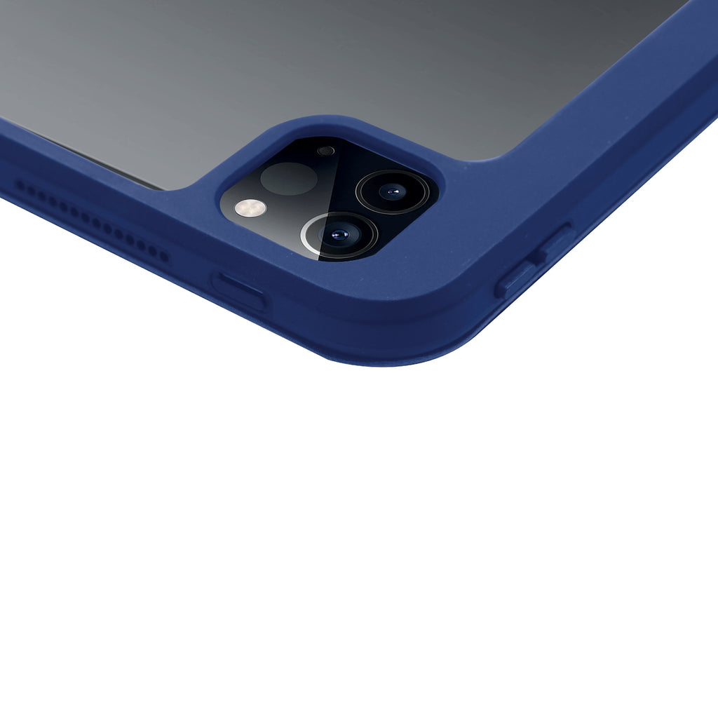 LZEL iPad Pro 13" Leather Smart Imperium Folio Series Case | Blue