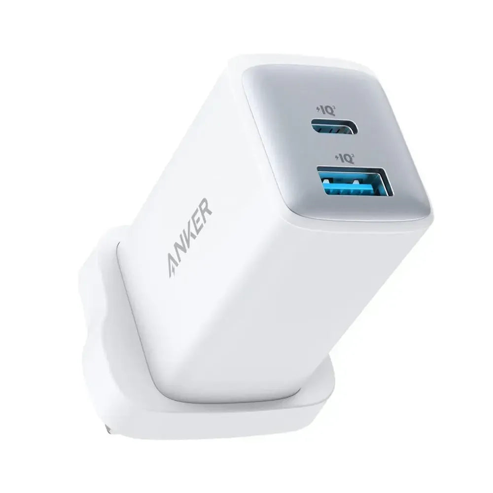Anker Dual-Port Fast Charger 20W with USB-C Cable | White
