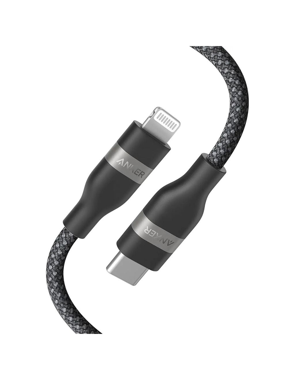 Anker USB-C to Lightning Cable 3ft (0.9m) – Braided Durable Design | Black