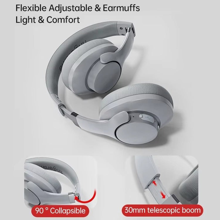 Wireless Active Noise Cancelling HeadPhones | Silver