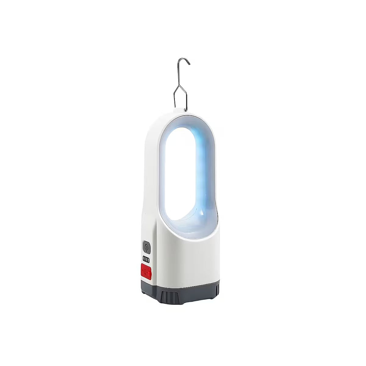 Olsenmark LED Emergency Lantern with Solar , 6 Hours Working, Compact, Portable and Light Weight Design