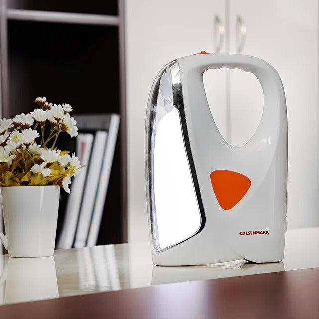 Olsenmark Rechargeable LED Emergency Lantern | 4000mAh Lead-Acid Battery, 0.1W 46 Pcs