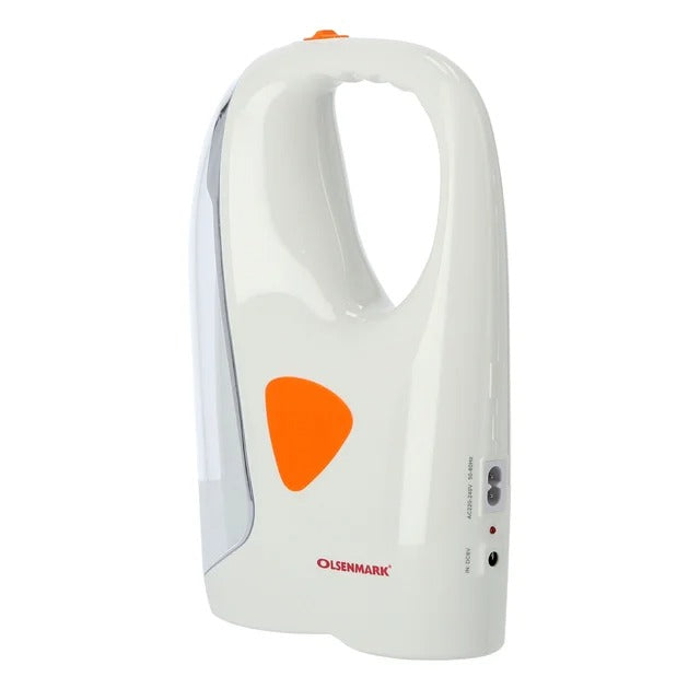 Olsenmark Rechargeable LED Emergency Lantern | 4000mAh Lead-Acid Battery, 0.1W 46 Pcs