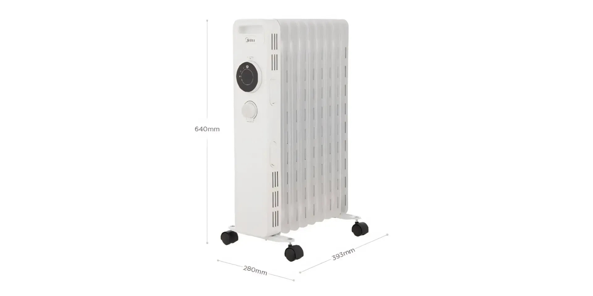 Midea Oil Filler Heater - 9 Fins