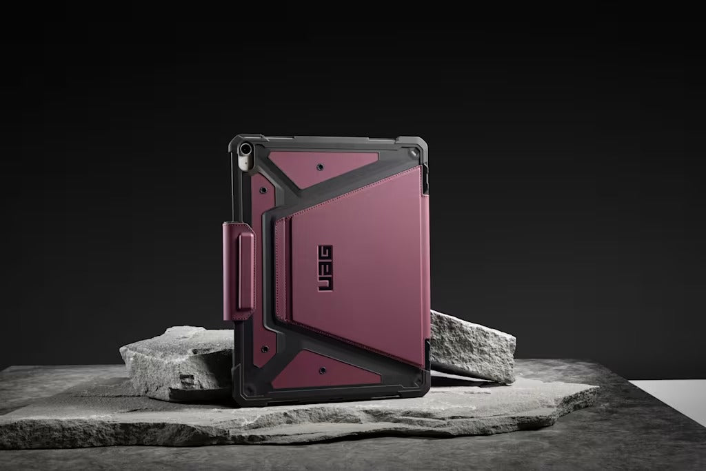 UAG iPad Air 13" 2024 1st Gen / 2nd Gen  Metropolis SE Case | Bordeaux