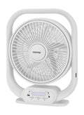 GEEPAS 12-Inch Rechargeable Table Fan with 5 Blades