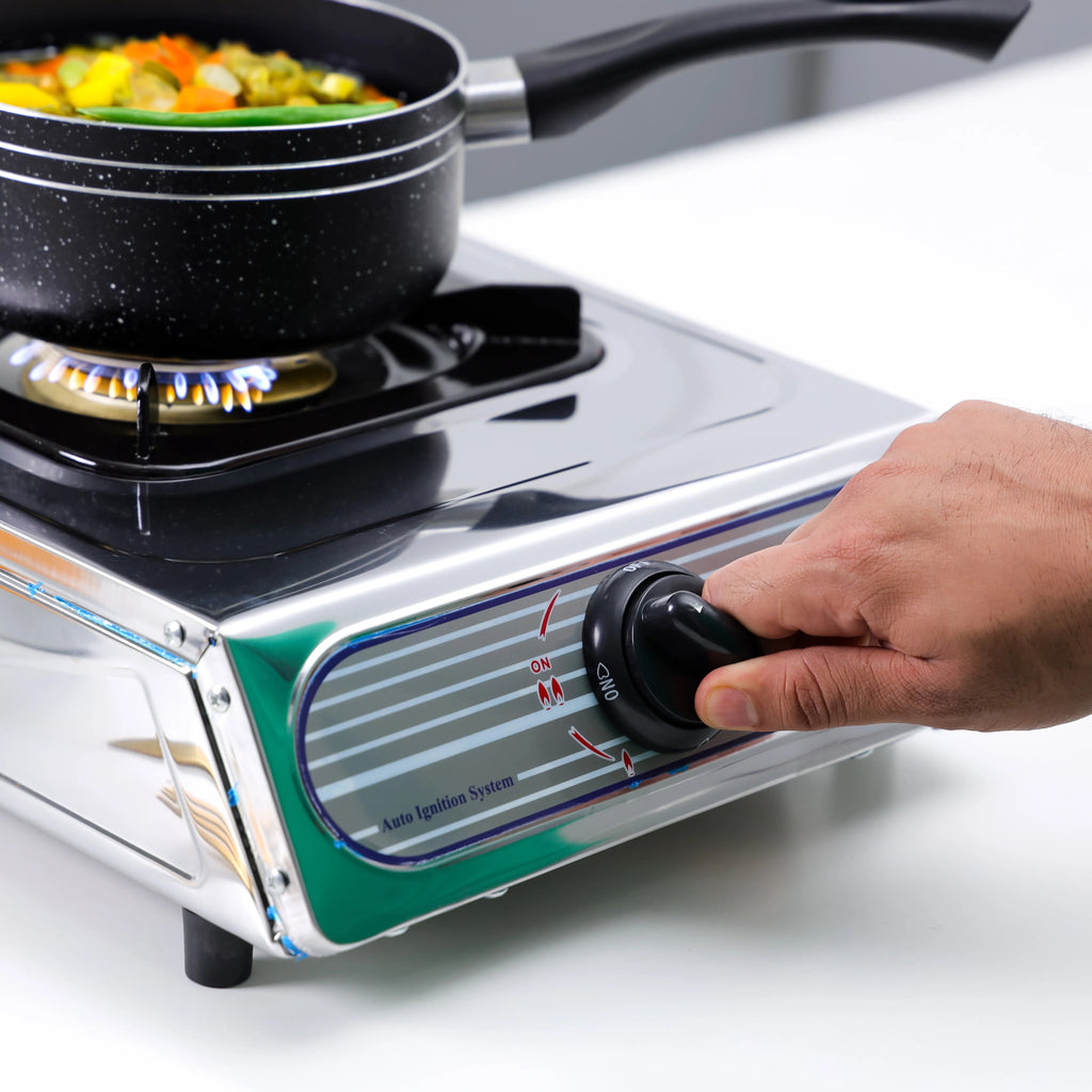 Geepas Gas Oven 100mm | Silver