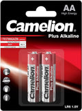 Camelion AA 1.5V Battery 2-Pack Multi Color