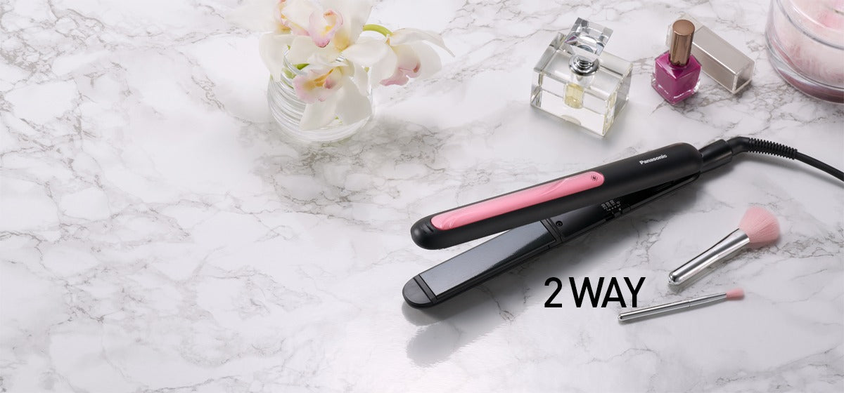 Panasonic 2-Way Hair Straightener & Curler (EH-HV21)