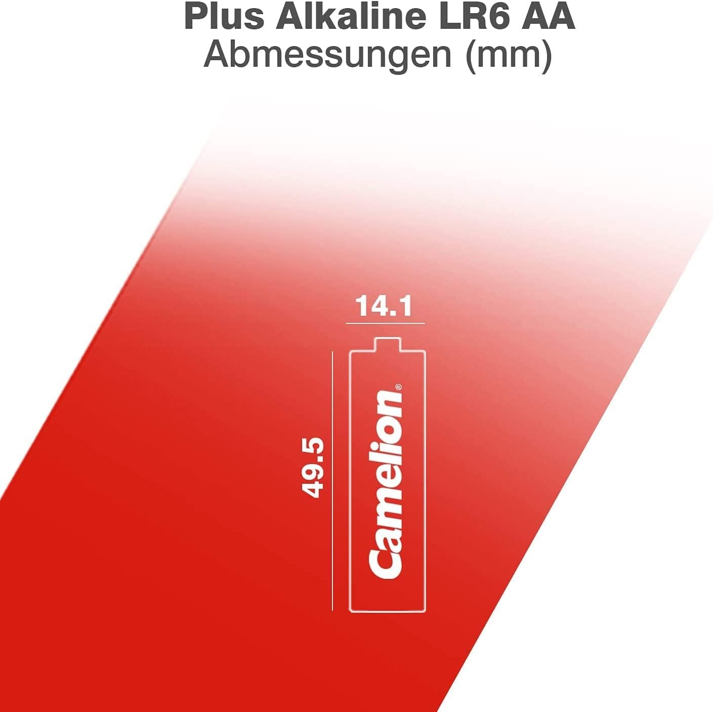 Camelion AA 1.5V Battery 2-Pack Multi Color