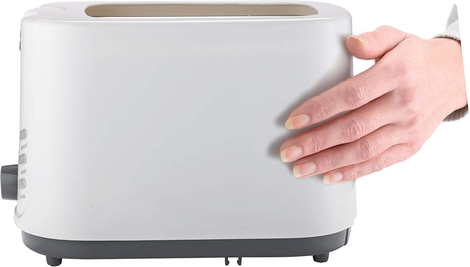 Black & Decker 750W 2-Slice Cool Touch Bread Toaster | White