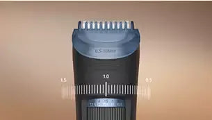 Philips Beard Trimmer 3000 Series â?? Rounded Tip Blades for Smooth Beard Grooming