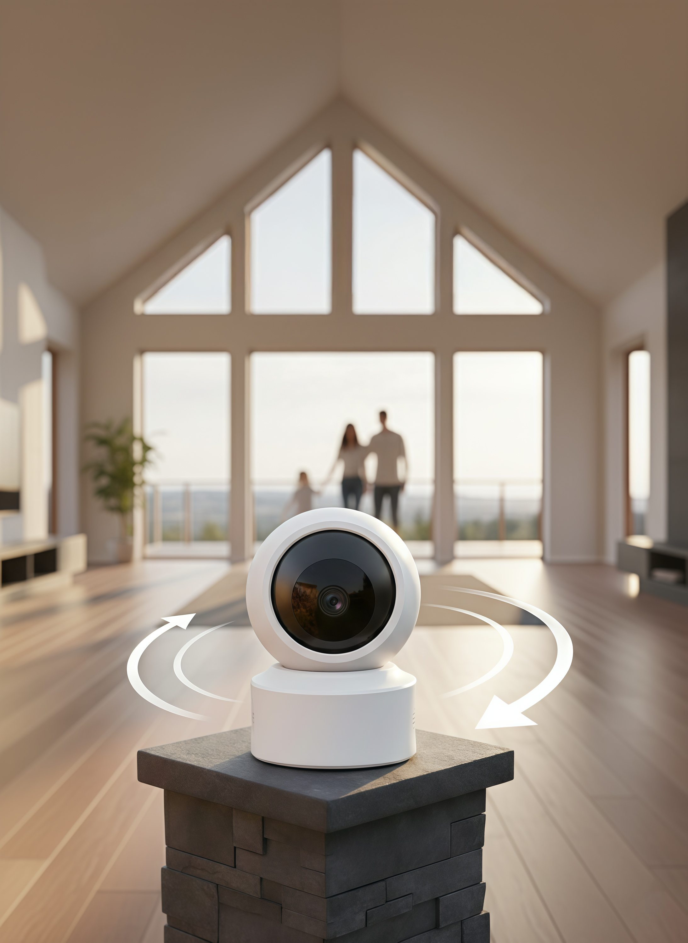 Asli Global  EVOCAM 355Â° Rotation - 1080P Color Night Vision