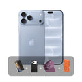 Apple iPhone 18 Pro - 512GB - 6.3 inch - Dual eSim (Middle East Version) + Bundle Offer | Blue