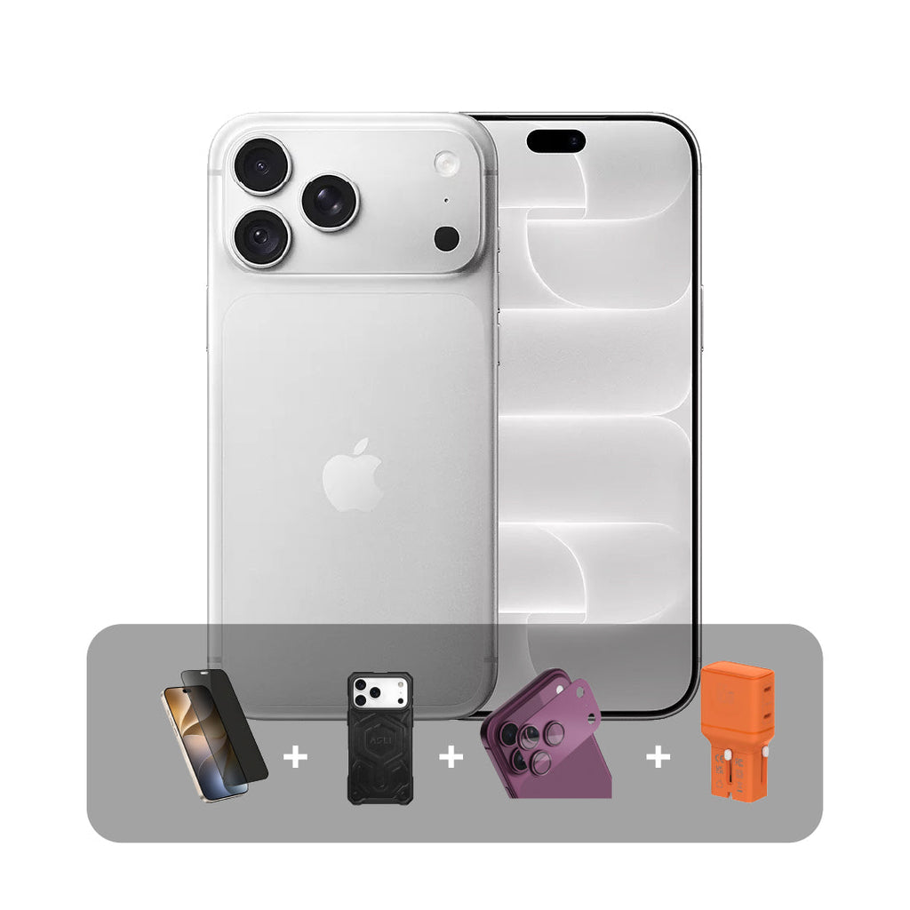 Apple iPhone 18 Pro - 256GB - 6.3 inch - Dual eSim (Middle East Version) + Bundle Offer | Silver