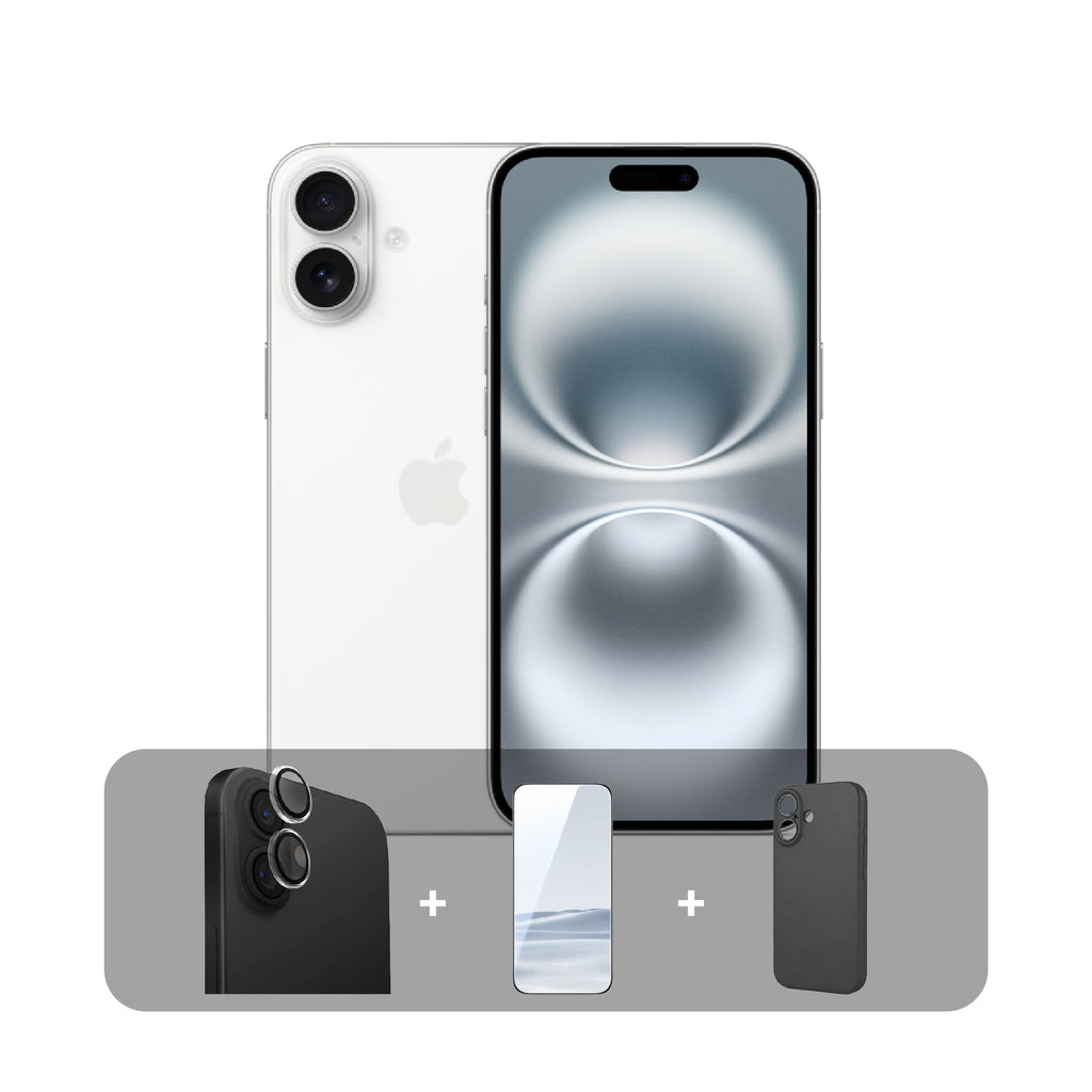 Apple iPhone 16 128GB 6.1 inch  Bundle Offer | White