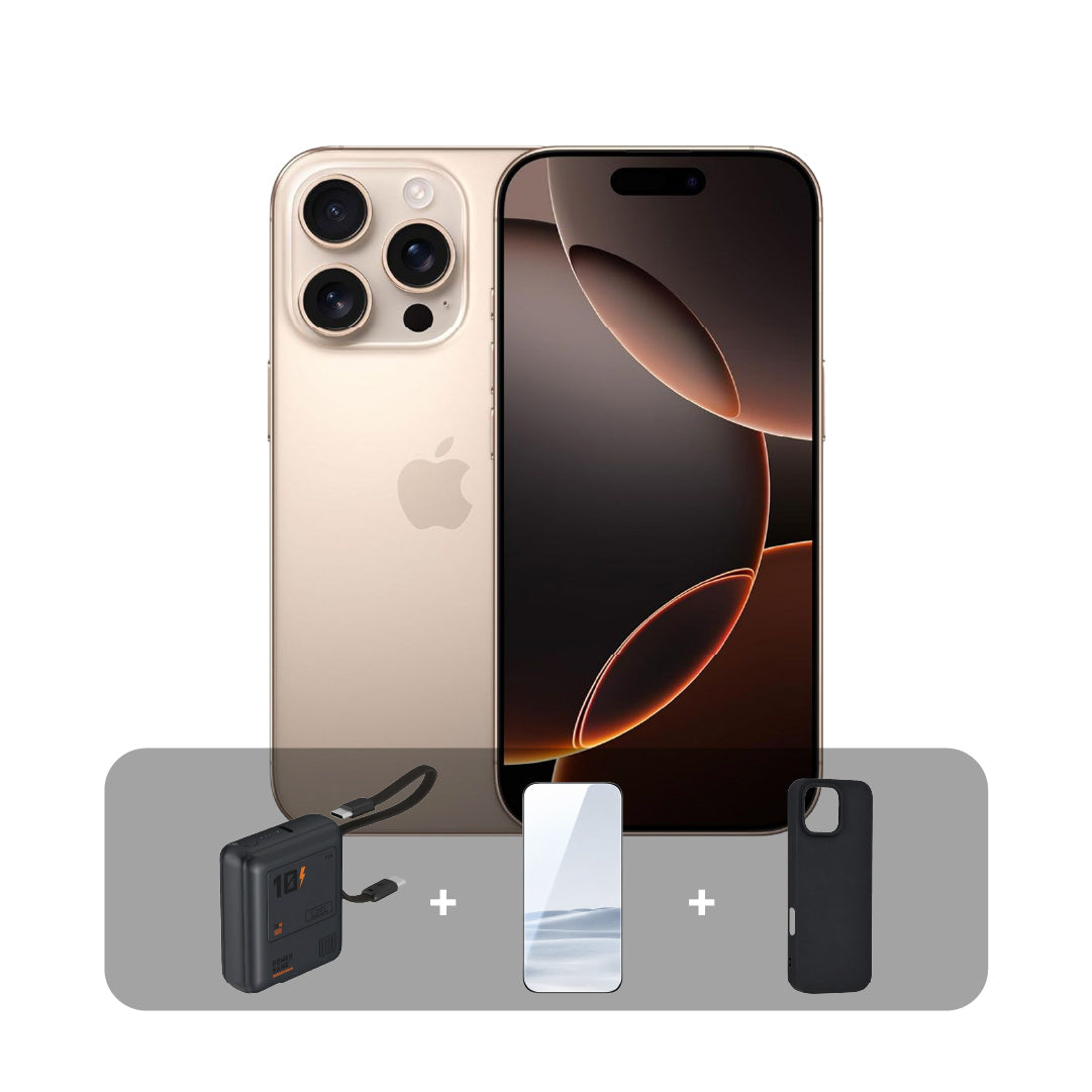 Apple iPhone 16 Pro Max 256GB 6.9 inch + Bundle Offer | Desert Titanium