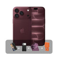 Apple iPhone 18 Pro Max - 256GB - 6.9 inch - Dual eSIM (Japanese Version) + Bundle Offer | Burgundy
