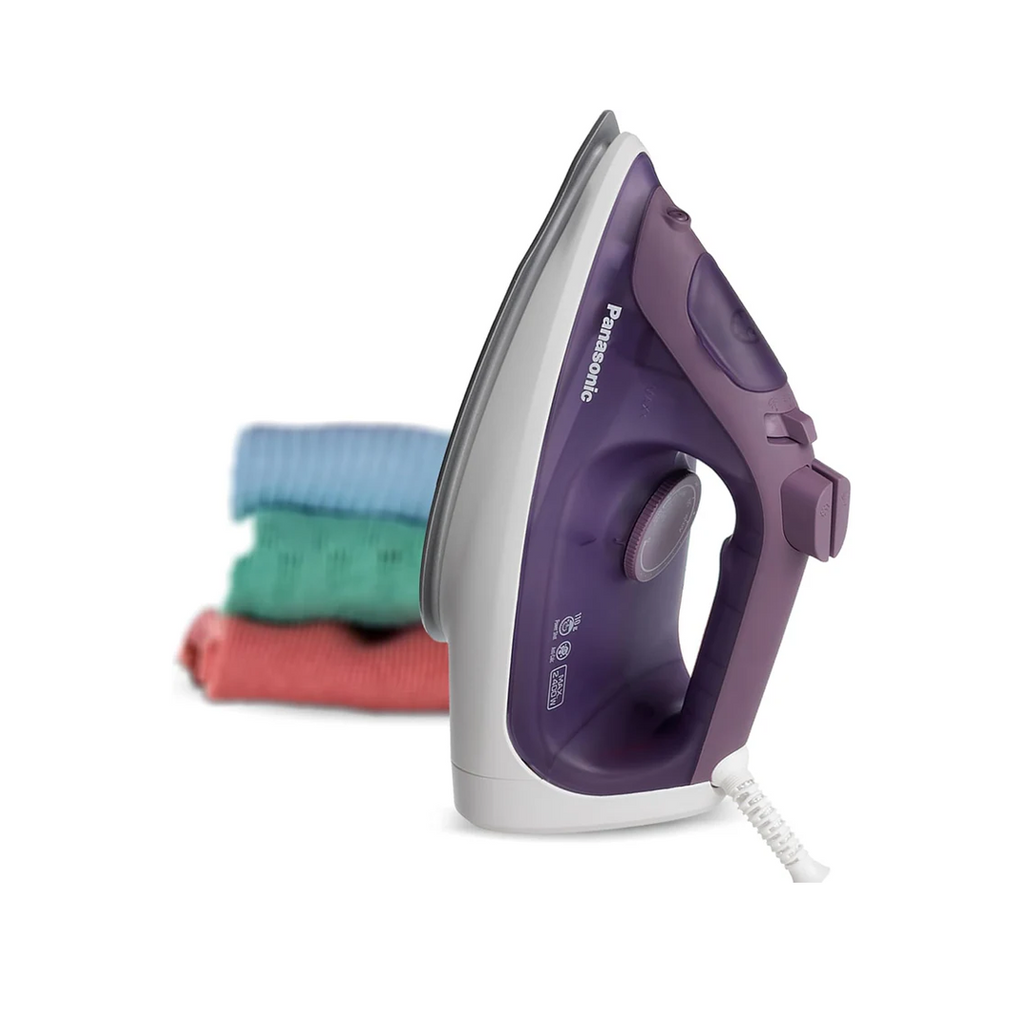 Panasonic Steam Iron, 2400W, Ceramic Soleplate, 300ml