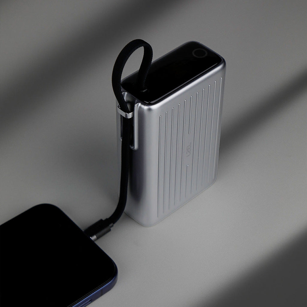 LZEL Neurode Sync 20000Mah Pd3.0 & Qc3.0| 65W |Built-In-Usb-C Cable Pd Power Bank