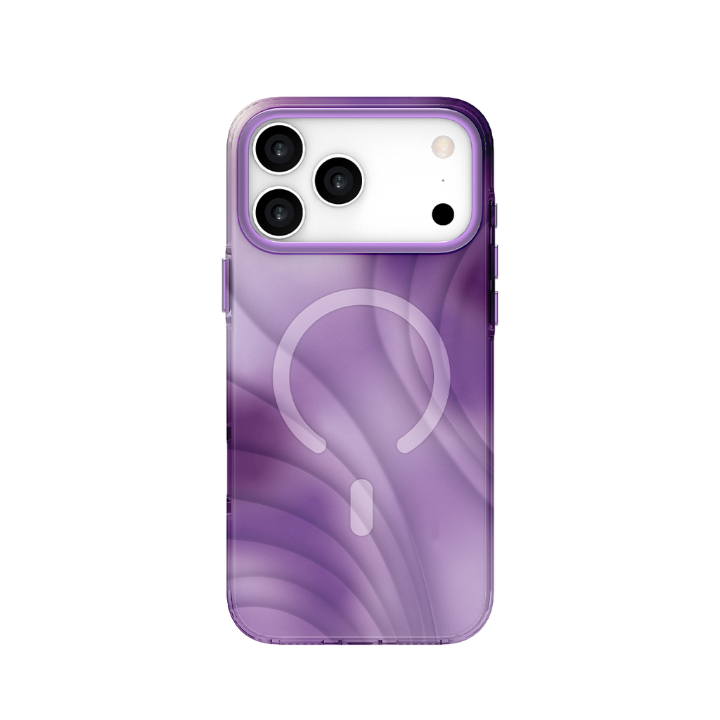 LZEL MagFluxo Craft MagSafe Case for iPhone 17 Pro | Purple