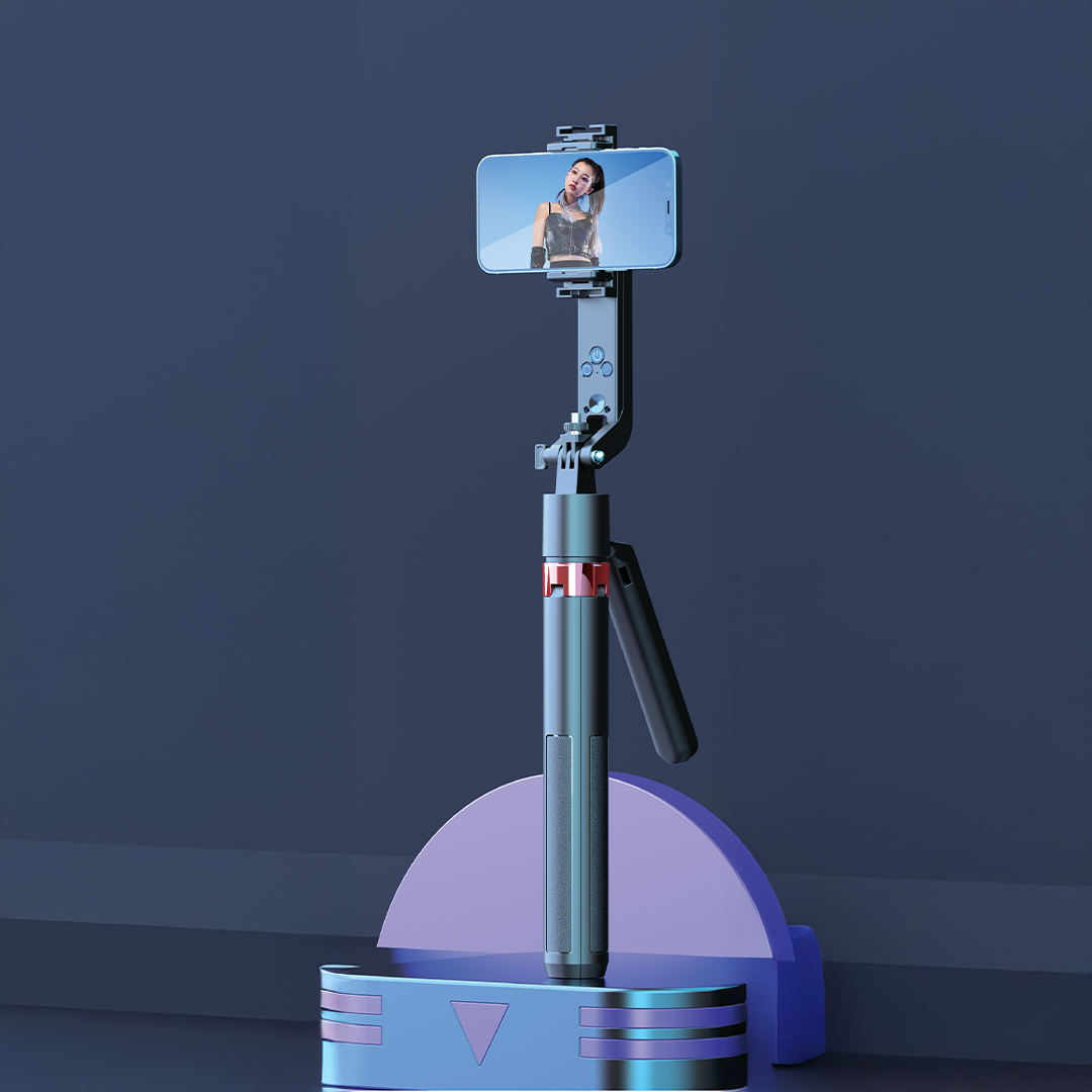 Asli Global Selfynix One Intelligent Face Tracking Selfie Stick & Tripod Stand, Extendable up to 1.8m