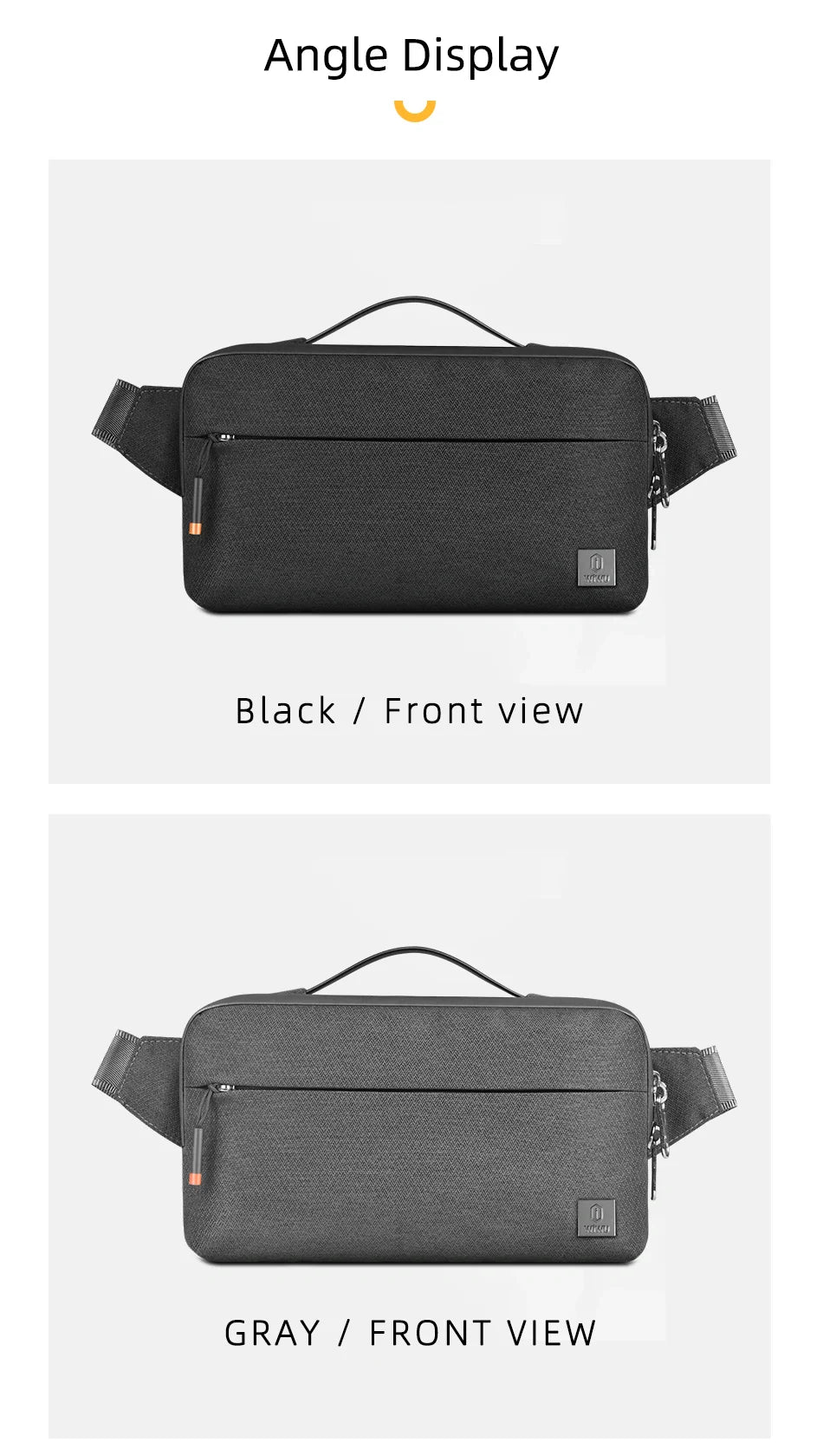 WIWU Alpha Crossbody Bag | Gray