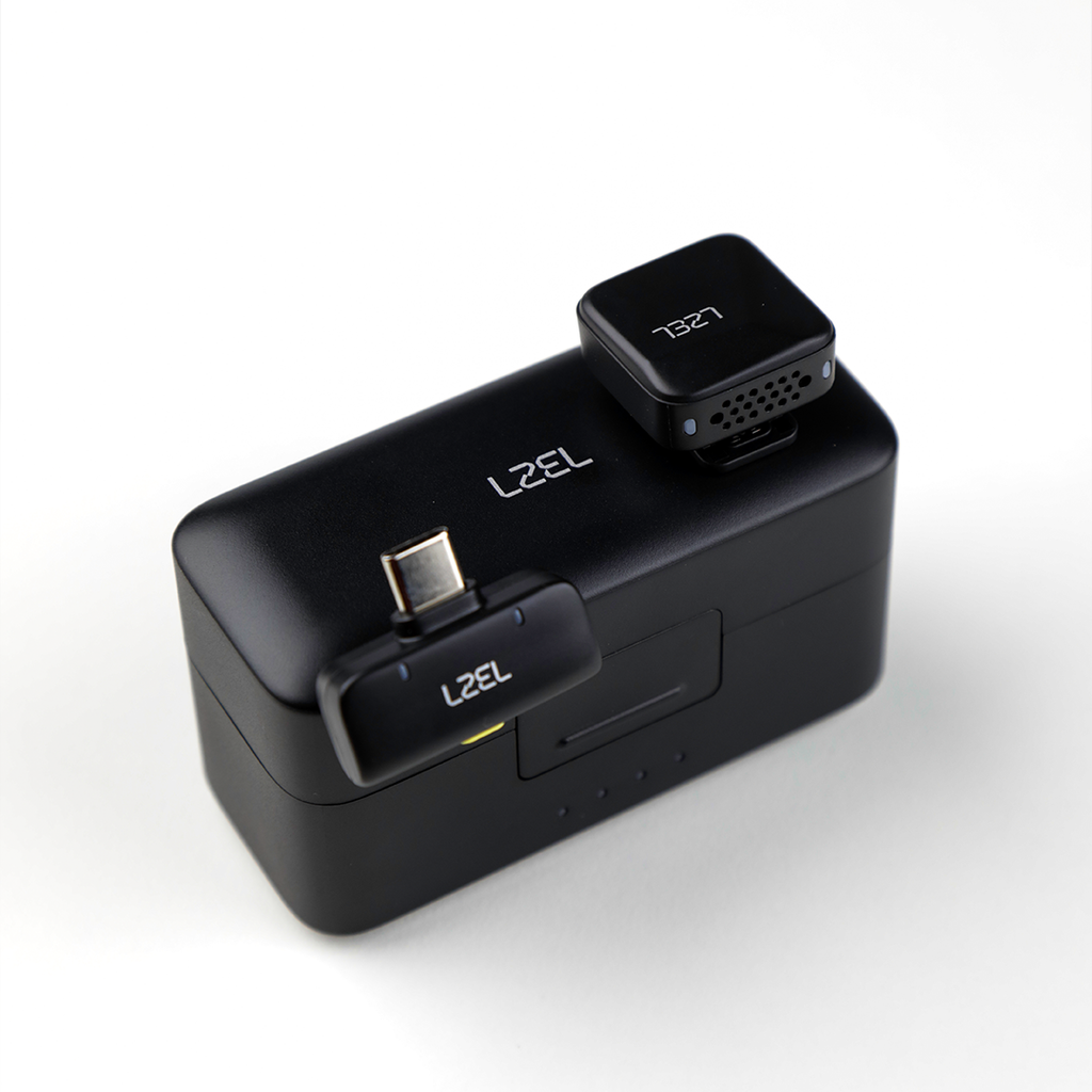 LZEL 2.4 GHz Wireless Microphone – Portable, Clear Audio, Noise Reduction, Mono/Stereo