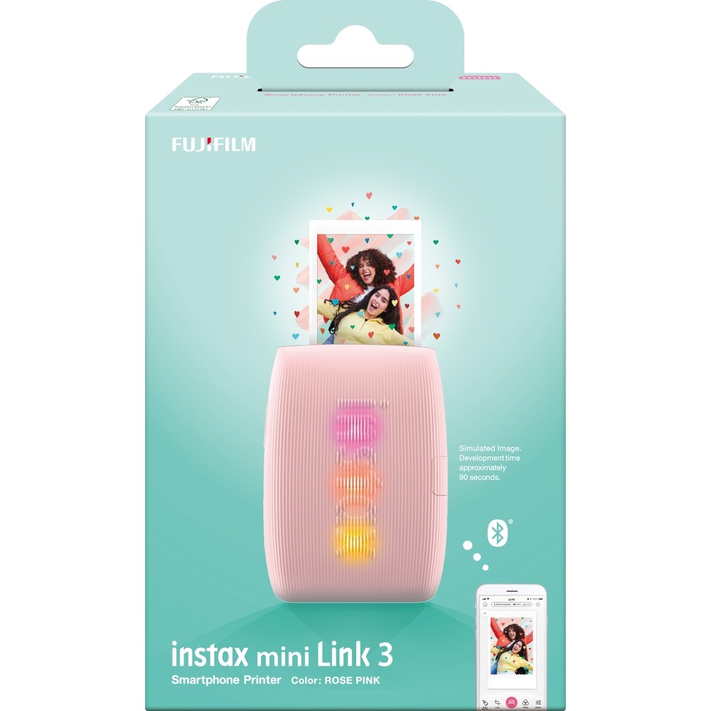 Instax Mini Link3 Printer R Pink Ex D
