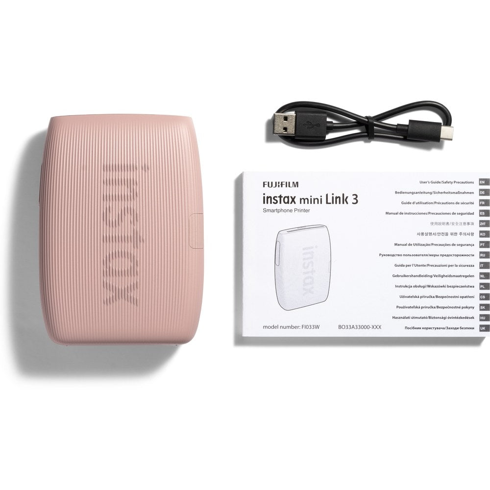 Instax Mini Link3 Printer R Pink Ex D
