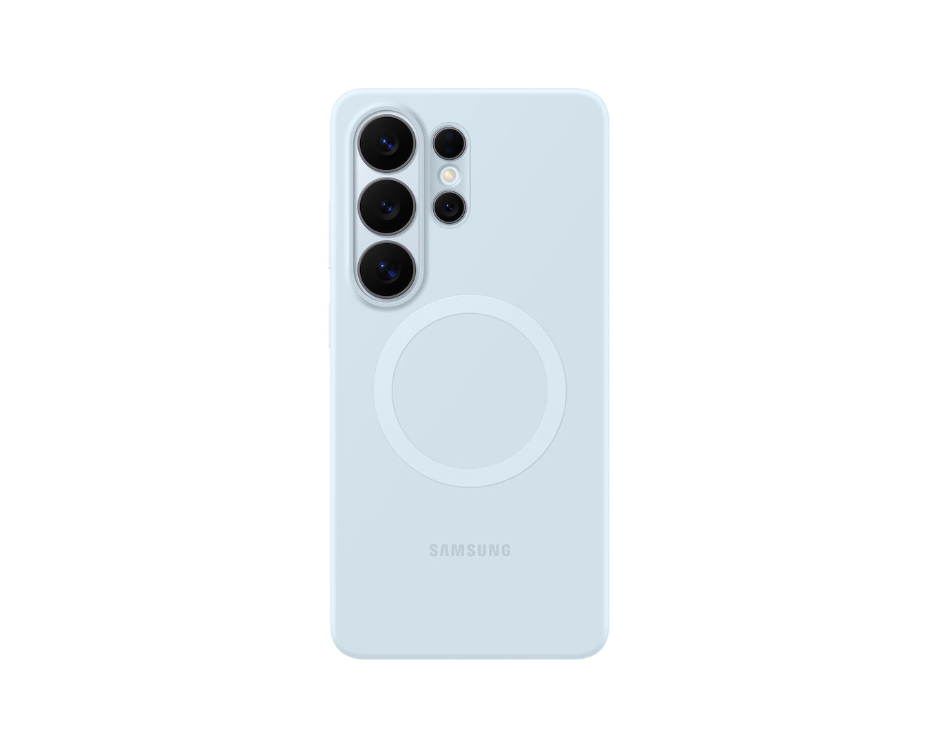 Silicone Magnet Case for Samsung Galaxy S26 Ultra | Light Blue