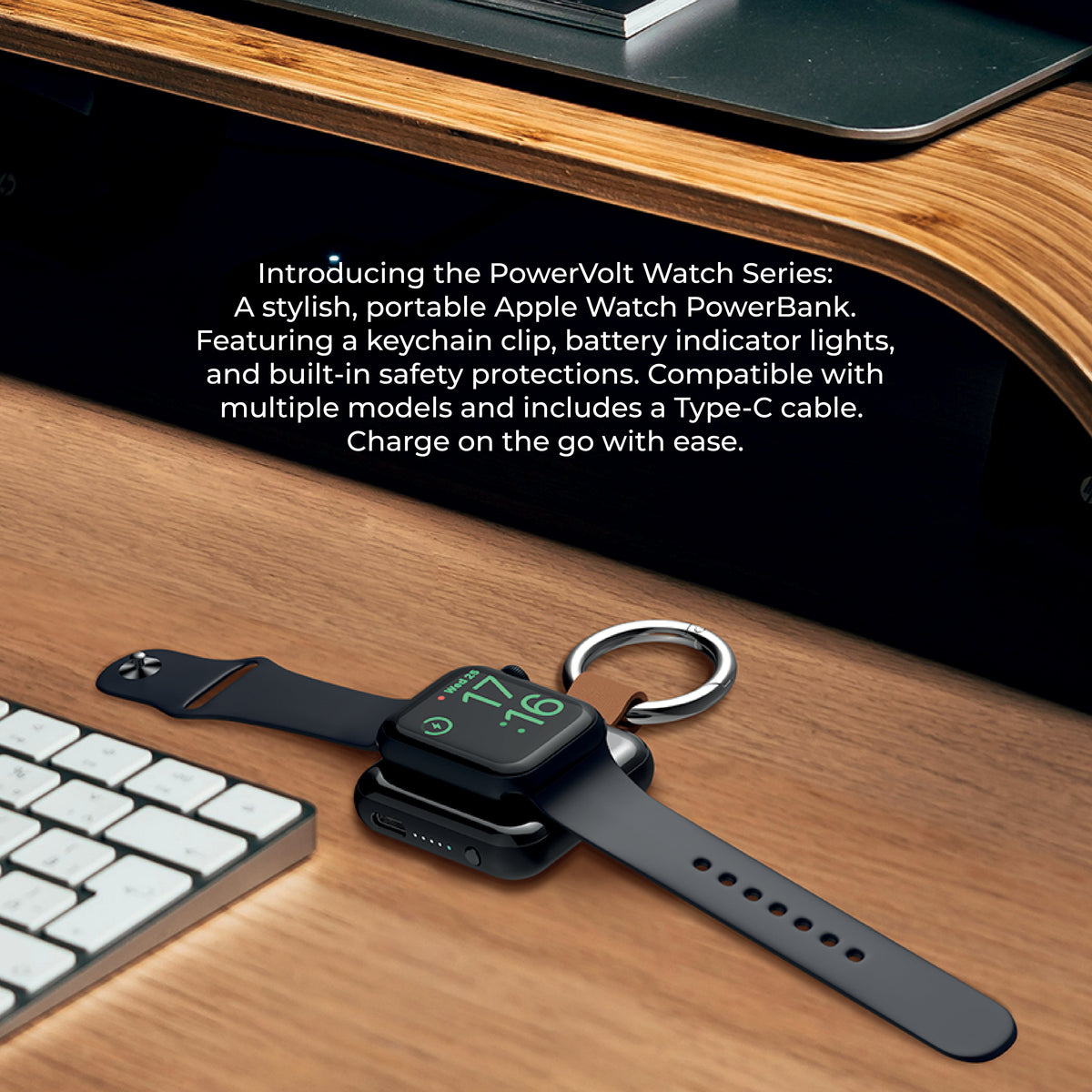 Asli Global Mini 1200mAh Watch Wireless PowerBank