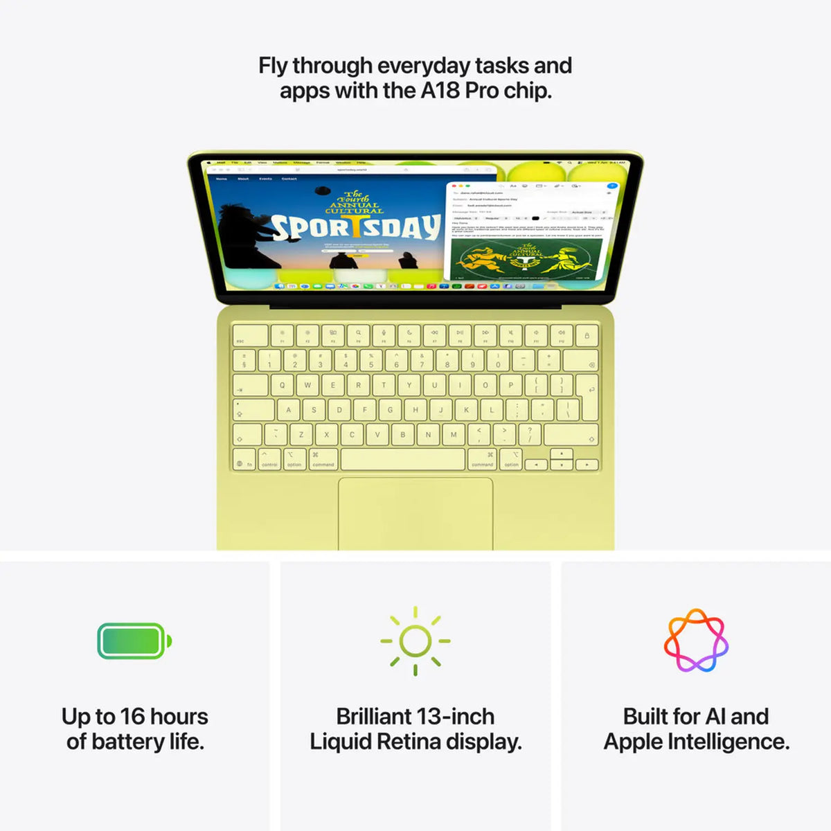 Apple MacBook Neo 13-inch Laptop â€“ A18 Pro, 8GB RAM, 256GB SSD, 6-Core CPU, 5-Core GPU | Silver