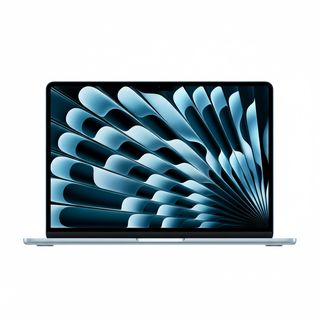 Apple MacBook Air M4 15-inch - 16GB RAM - 512GB SSD + Bundle Offer | Sky Blue