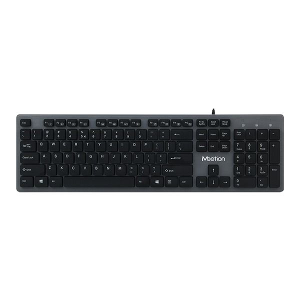 Meetion USB Standard Chocolate Keyboard