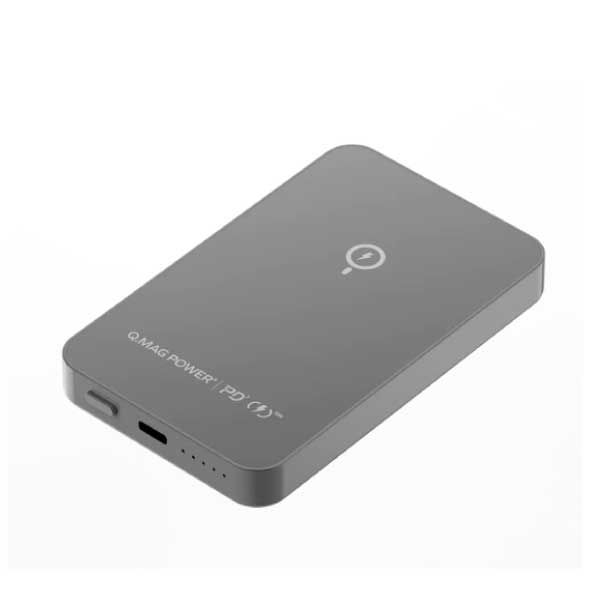 Momax Q.mag Power6 5000 Magnetic Wireless Battery Pack | Gray