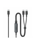 Anker 2-in-1 USB-C to USB-C Cable 1.2M/4ft 140W | Black