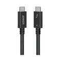 Anker Prime Thunderbolt 4 USB-C to USB-C Cable (3.3 ft / 1m, 240W, 40Gbps) | Black