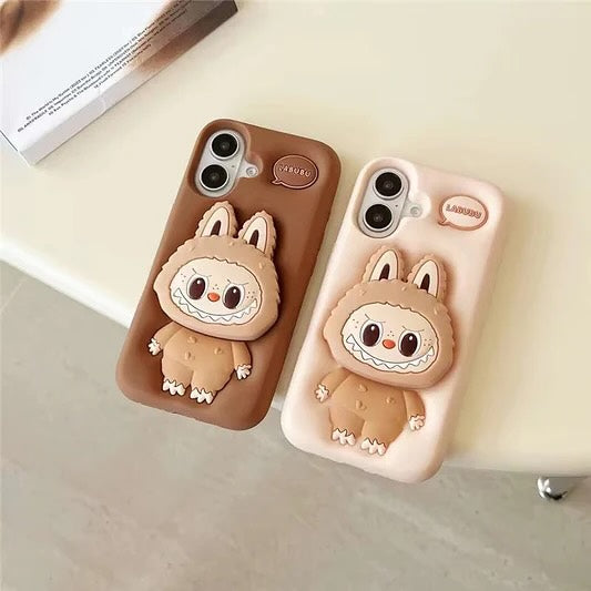 Cute Face Doll Case for iPhone 16 | Mixed Colors