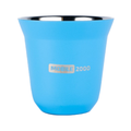 Small Double Wall Insulated Stainless Steel Espresso Cup 80 ml – Reusable & Dishwasher Safe Mugs | Blue