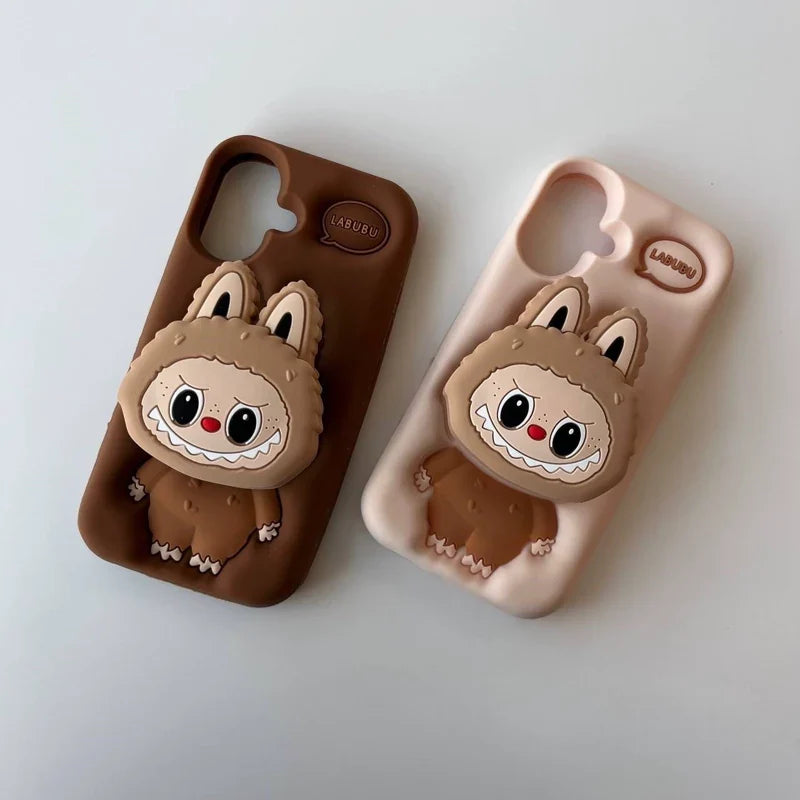 Cute Face Doll Case for iPhone 16 Plus | Mixed Colors