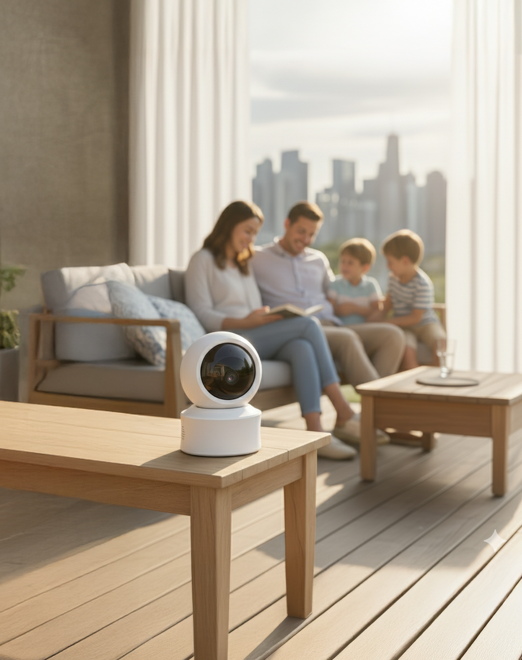 Asli Global  EVOCAM 355Â° Rotation - 1080P Color Night Vision