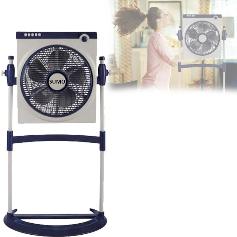 Sumo 12" Box Fan With Stand & Remote