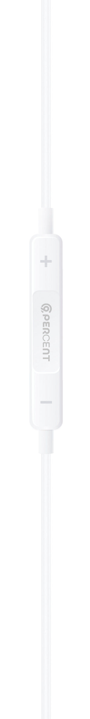 90 Percent SoundDrift Line 90A â€“ 3.5mm Jack Headphones (1.2m) | White
