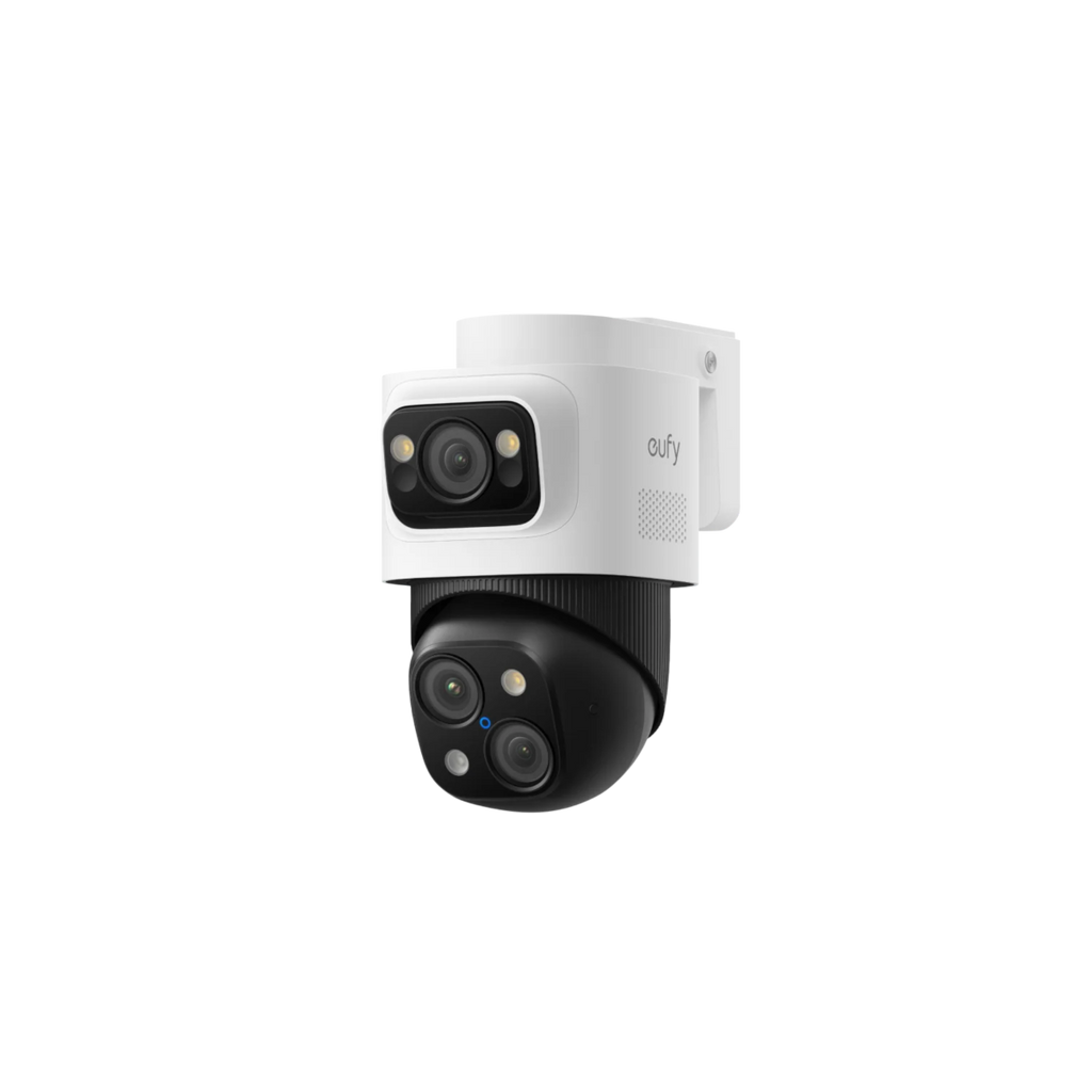 Eufy PoE Cam S4 Bullet PTZ Camera - Fixed Wide-Angle & 360° View | White