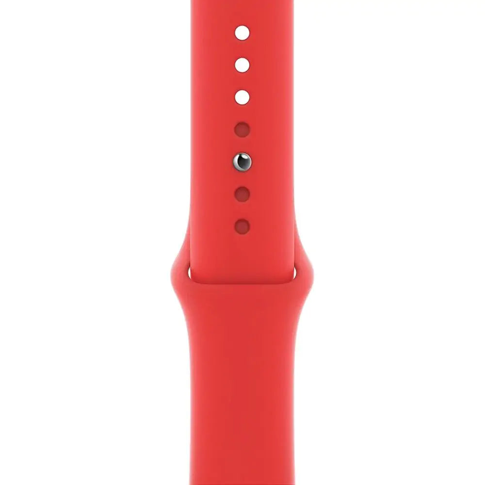 Apple Watch Series 6 GPS, 40mm Red Aluminium Case with Red Sport Band - Regular