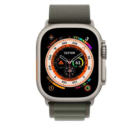 Apple Alpine Loop for Watch 49mm Large | Green