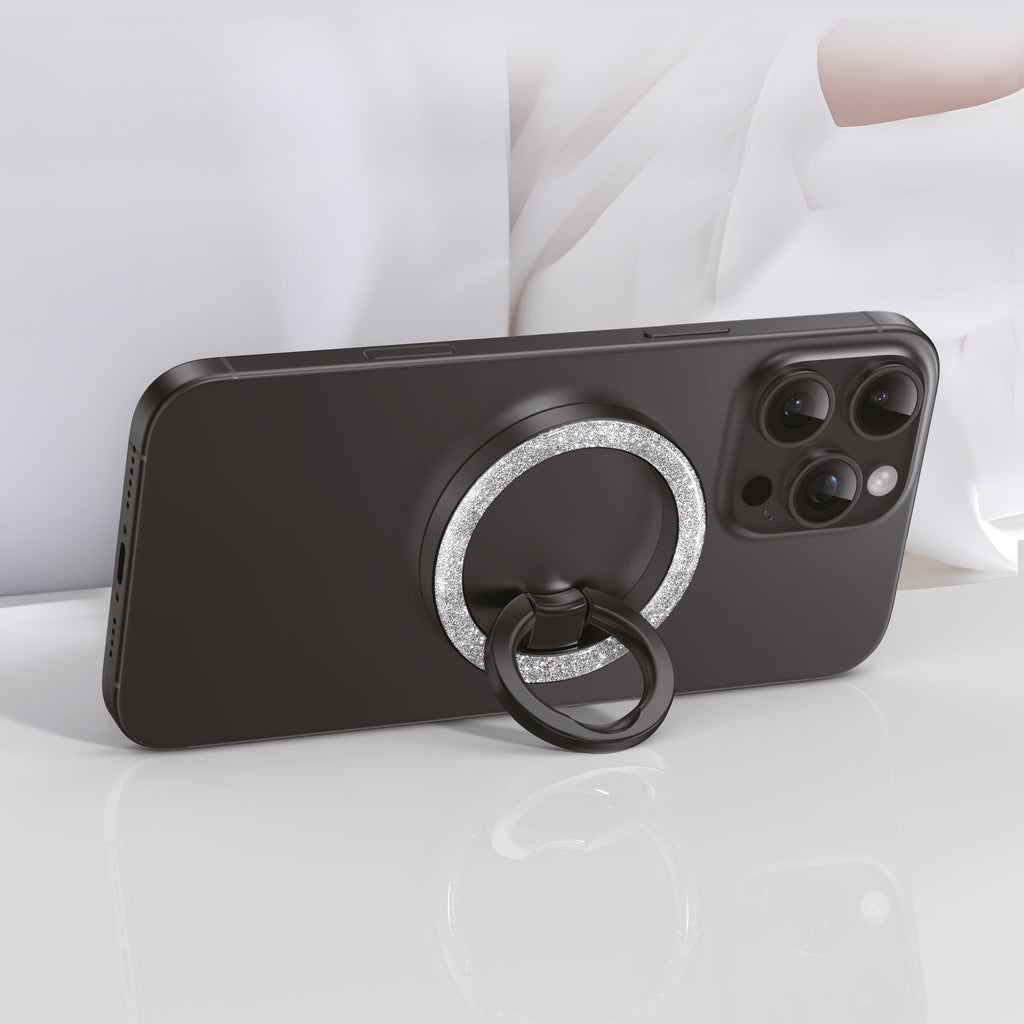 Phone Ringer Flex Asli Magnaring Flex Magnetic Phone Holder Ring Stand Twinkle |Black ...