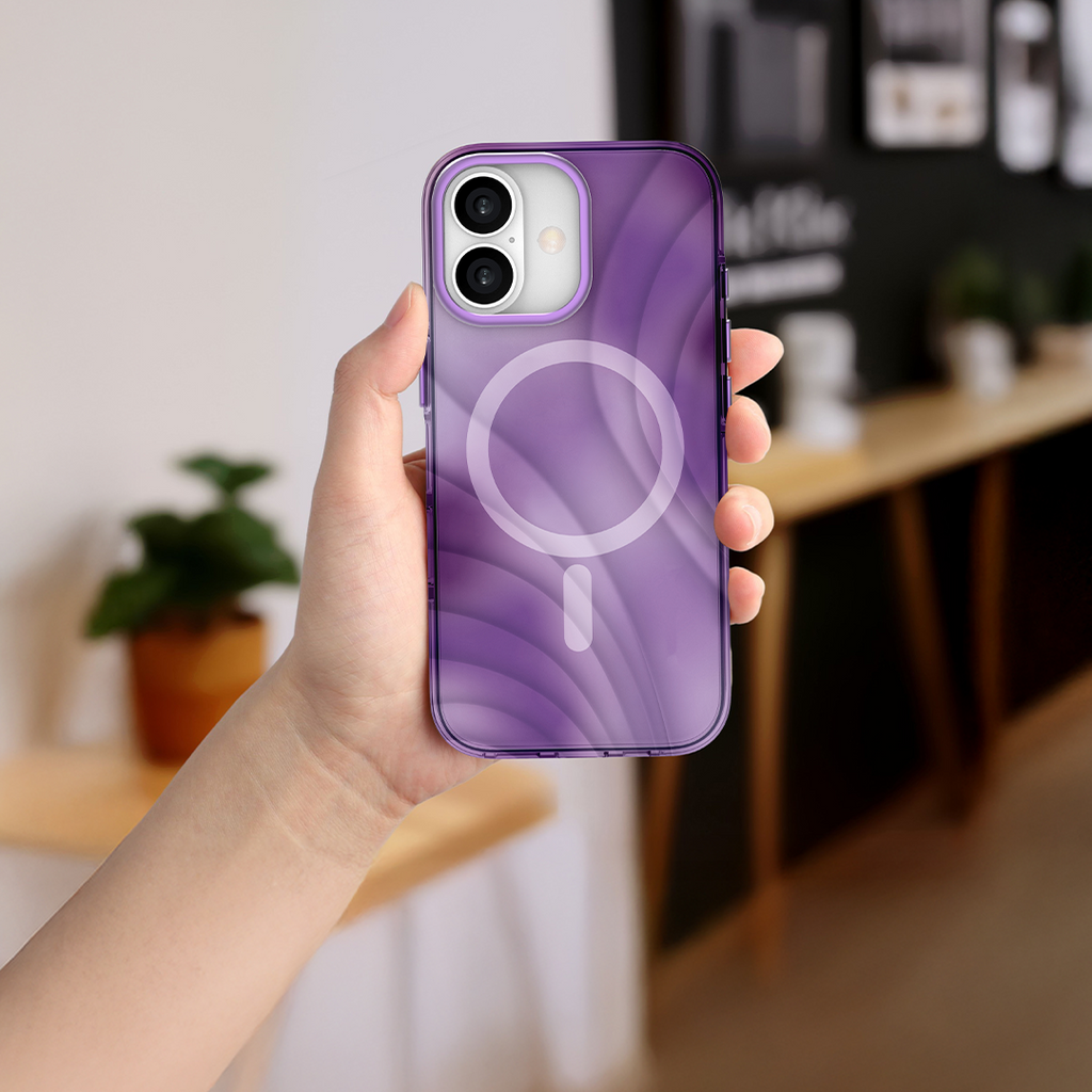 LZEL MagFluxo Craft MagSafe Case for iPhone 17 | Purple